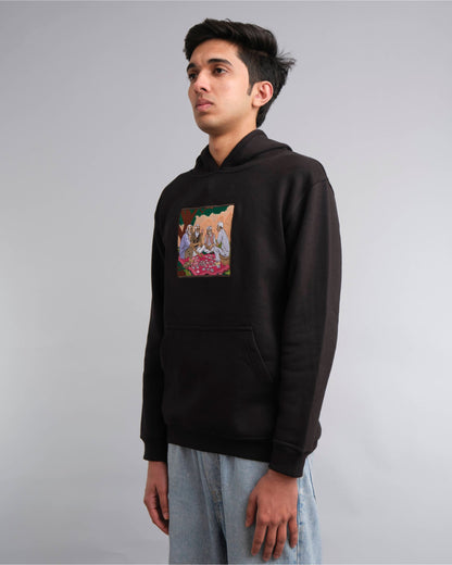 Cards Embroidered Hoodie