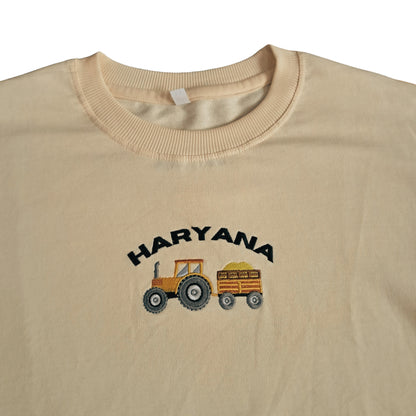 Harvest Haryana Embroidered Oversized T-shirt